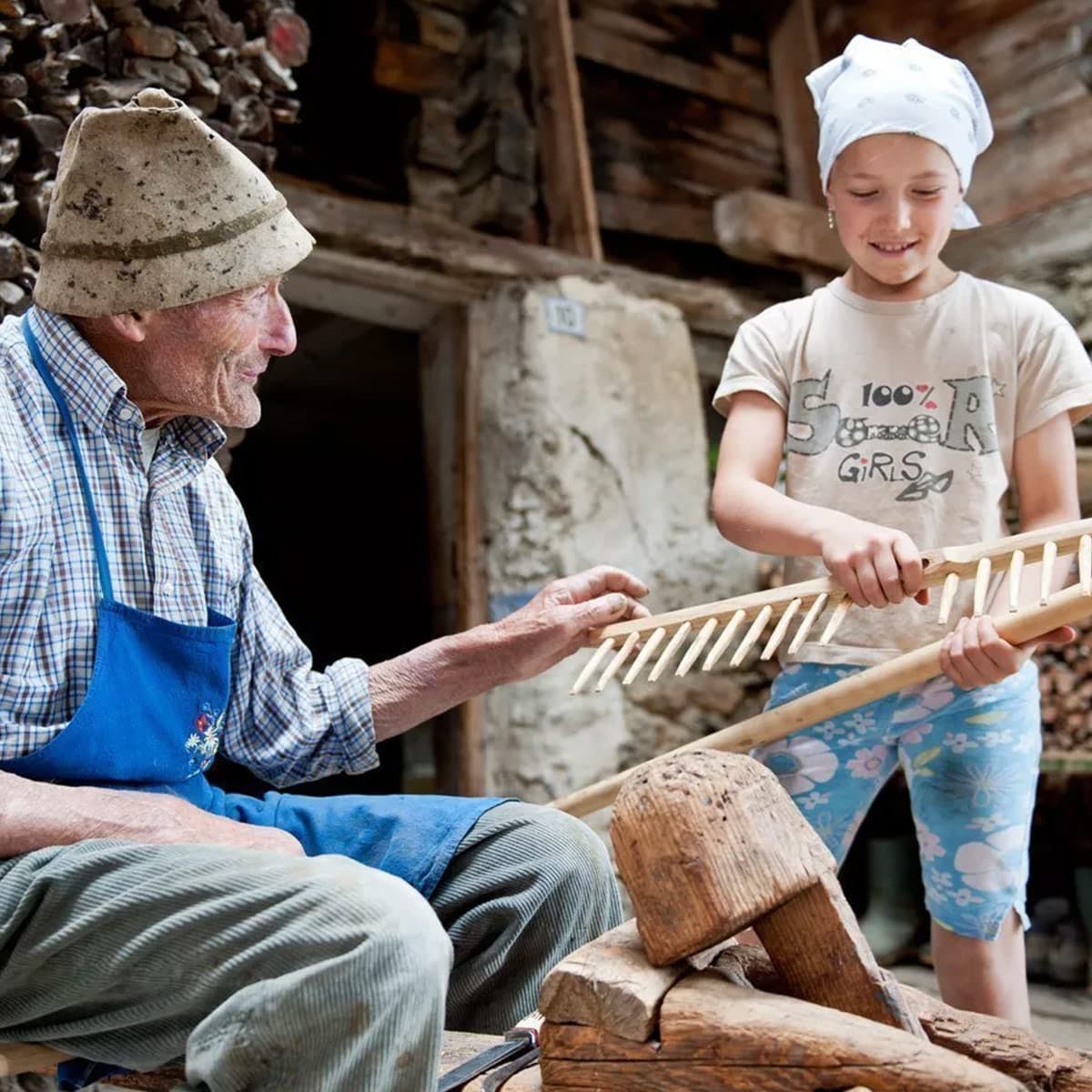 Bauernhof hautnah erleben Kinderferien in Südtirol