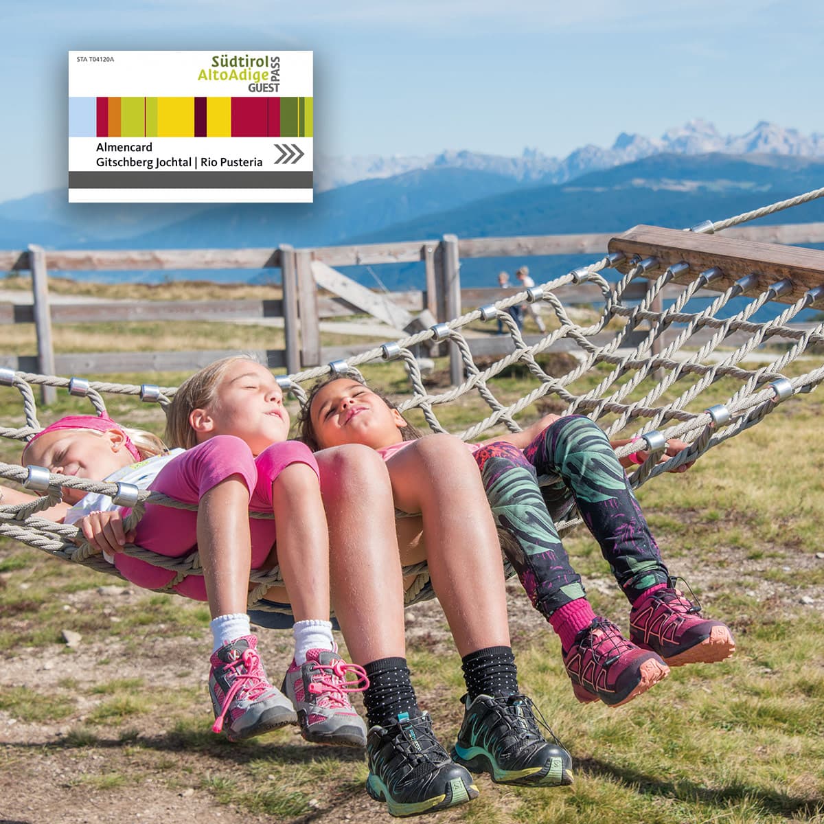 Freizeitspaß für Kinder mit der Almencard in meransen 2