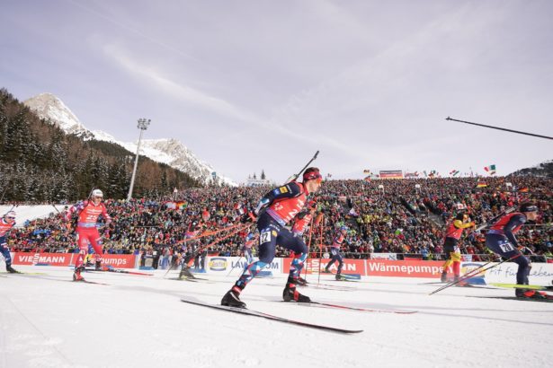 Weihnachten auf der Skipiste Gitschberg Jochtal Südtirol Dolomiten